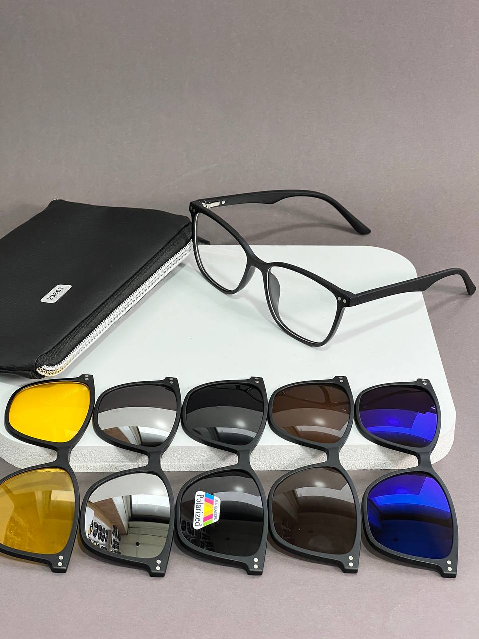 عینک مدل پنج کاور برای طبی/برای غیر طبی/ برای آقا و خانم کد2260 برند S.N.A